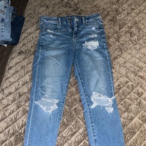 American eagle SUPER HIGH-RISE JEGGINGS